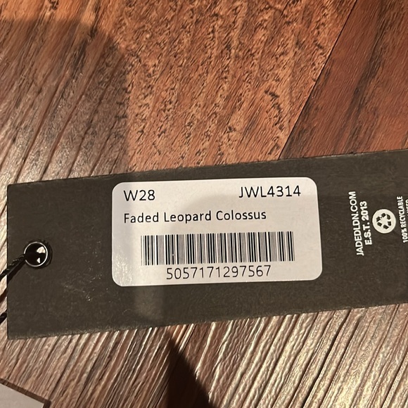 Jaded London Collossus Leopard Print Baggy Jeans - Picture 6 of 6